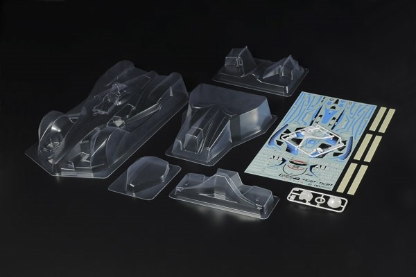 TAMIYA 1/10 Scale R/C Formula E GEN2 Car - Body Parts Set i gruppen LEGETØJ, BØRN & BABY / Radiostyrede / Reservedele & Ekstra Tilbehør / TAMIYA hos TP E-commerce Nordic AB (C31587)