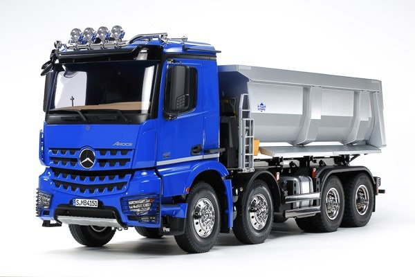 TAMIYA 1/14 R/C Mercedes-Benz Arocs 4151 8x4 Tipper Truck i gruppen LEGETØJ, BØRN & BABY / Radiostyrede / Andet hos TP E-commerce Nordic AB (C31597)