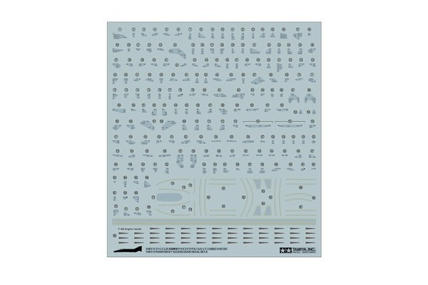 TAMIYA 1/48 Scale F-4 Phantom II T Decal Set A i gruppen SPORT, FRITID & HOBBY / Hobby / Plastik modeller / Diverse hos TP E-commerce Nordic AB (C31600)