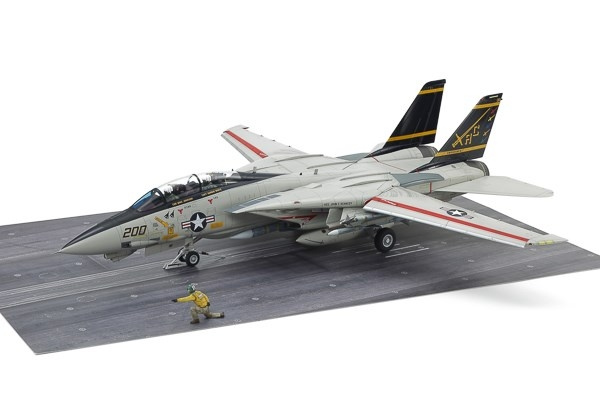 TAMIYA 1/48 Grumman F-14A TomcatT (Late Model) i gruppen SPORT, FRITID & HOBBY / Hobby / Plastik modeller / Fly & Helikoptere hos TP E-commerce Nordic AB (C31609)