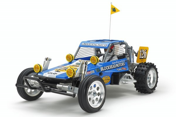 TAMIYA 1/10 R/C Wild One Off-Roader Blockhead Mo / NO ESC i gruppen LEGETØJ, BØRN & BABY / Radiostyrede / Radiostyrede biler hos TP E-commerce Nordic AB (C31612)