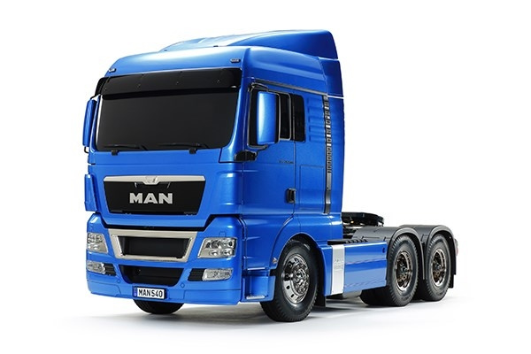 TAMIYA 1/14 Man TGX 26.540 6x4 XLX (Light Metallic Blue) i gruppen LEGETØJ, BØRN & BABY / Radiostyrede / Andet hos TP E-commerce Nordic AB (C31615)