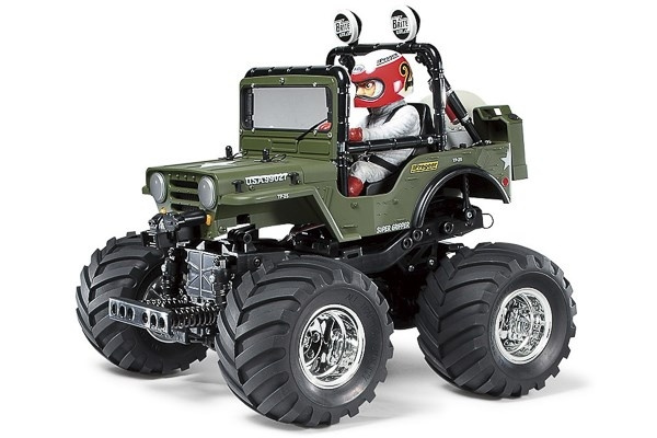 TAMIYA 1/10 R/C Wild Willy 2000 (WR-02) / NO ESC i gruppen LEGETØJ, BØRN & BABY / Radiostyrede / Radiostyrede biler hos TP E-commerce Nordic AB (C31621)