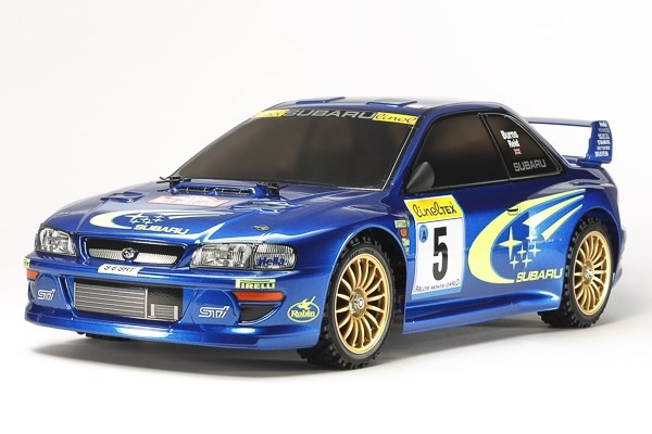 TAMIYA 1/10 R/C Subaru Impreza Monte-Carlo (TT-02)/NO ESC i gruppen LEGETØJ, BØRN & BABY / Radiostyrede / Radiostyrede biler hos TP E-commerce Nordic AB (C31640)