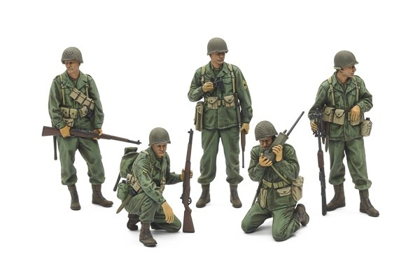TAMIYA 1/35 U.S. Infantry Scout Set i gruppen SPORT, FRITID & HOBBY / Hobby / Plastik modeller / Diverse hos TP E-commerce Nordic AB (C31695)