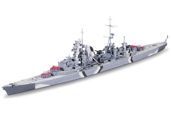 TAMIYA 1/700 German Heavy Cruiser Prinz Eugen i gruppen SPORT, FRITID & HOBBY / Hobby / Plastik modeller / Militære køretøjer (land) hos TP E-commerce Nordic AB (C31709)