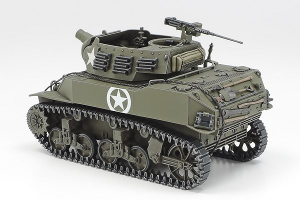 TAMIYA 1/48 U.S. Howitzer Motor Carriage M8 i gruppen SPORT, FRITID & HOBBY / Hobby / Plastik modeller / Militære køretøjer (land) hos TP E-commerce Nordic AB (C31716)