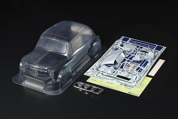 TAMIYA 1/10 Scale R/C Fiat Abarth 1000 TCR Body Parts Set i gruppen LEGETØJ, BØRN & BABY / Radiostyrede / Reservedele & Ekstra Tilbehør / TAMIYA hos TP E-commerce Nordic AB (C31755)