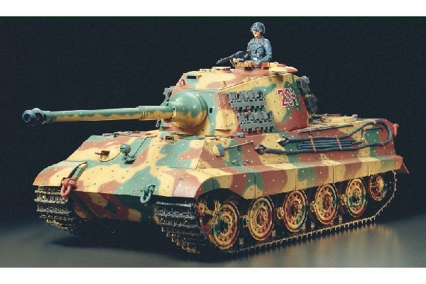 TAMIYA 1/16 R/C KING TIGER w/Option Kit i gruppen LEGETØJ, BØRN & BABY / Radiostyrede / Andet hos TP E-commerce Nordic AB (C31781)