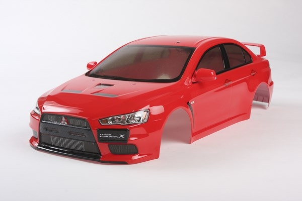 TAMIYA 1/10 Scale R/C Lancer Evo X Body Parts Set i gruppen LEGETØJ, BØRN & BABY / Radiostyrede / Reservedele & Ekstra Tilbehør / TAMIYA hos TP E-commerce Nordic AB (C31785)