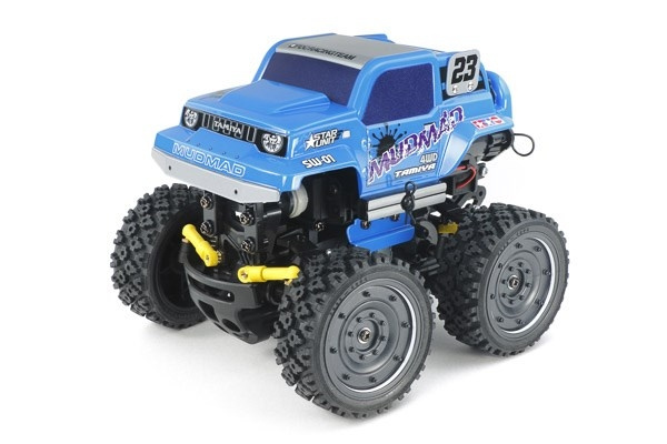 TAMIYA 1/24 R/C MudMad (SW-01) i gruppen LEGETØJ, BØRN & BABY / Radiostyrede / Radiostyrede biler hos TP E-commerce Nordic AB (C31800)