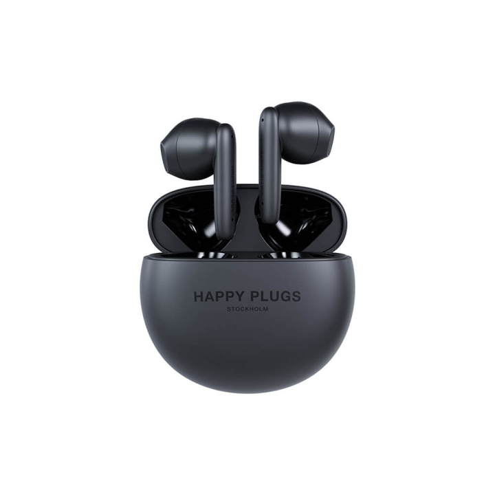 Happy Plugs Høretelefoner Joy Lite In-Ear TWS Sort i gruppen HJEMMEELEKTRONIK / Lyd & billede / Hovedtelefoner & Tilbehør / Hovedtelefoner hos TP E-commerce Nordic AB (C32096)