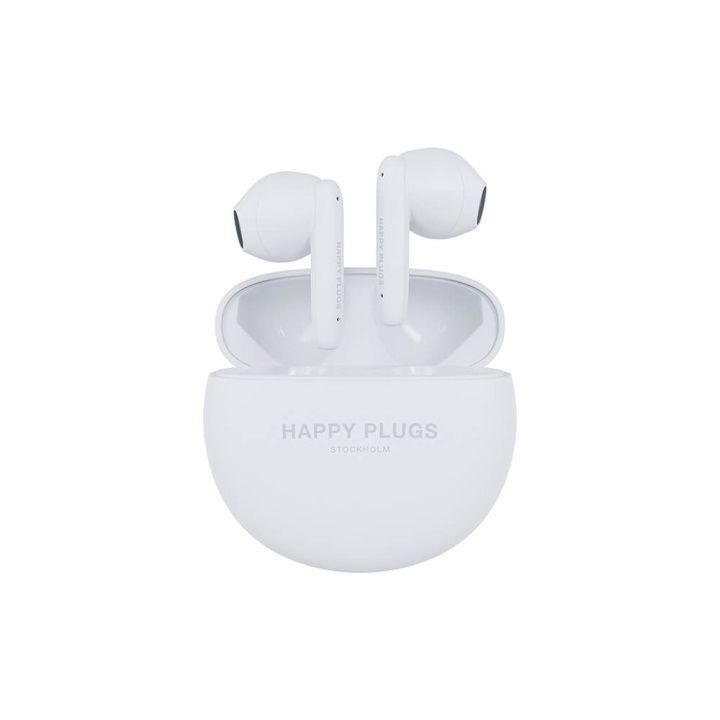 Happy Plugs Høretelefoner Joy Lite In-Ear TWS Hvid i gruppen HJEMMEELEKTRONIK / Lyd & billede / Hovedtelefoner & Tilbehør / Hovedtelefoner hos TP E-commerce Nordic AB (C32097)