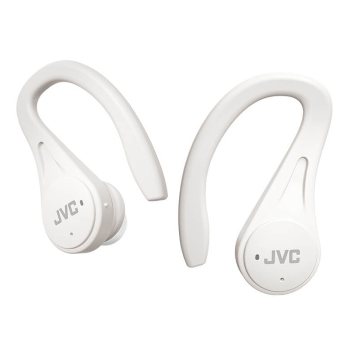 JVC Hörlur In-Ear True Wireless Sports Vit HA-EC25T-W-U i gruppen HJEMMEELEKTRONIK / Lyd & billede / Hovedtelefoner & Tilbehør / Hovedtelefoner hos TP E-commerce Nordic AB (C32117)