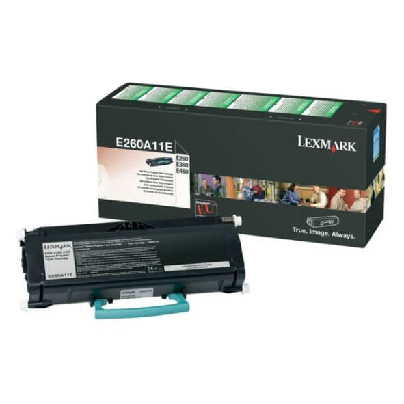 Lexmark Toner E260A11E Sort Return i gruppen COMPUTERTILBEHØR / Printere og tilbehør / Blæk og toner / Toner / Lexmark hos TP E-commerce Nordic AB (C32170)