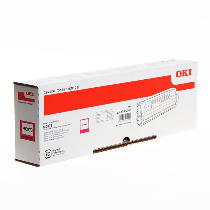 OKI Toner 45862815 Magenta Høj Kapacitet i gruppen COMPUTERTILBEHØR / Printere og tilbehør / Blæk og toner / Toner / OKI hos TP E-commerce Nordic AB (C32189)