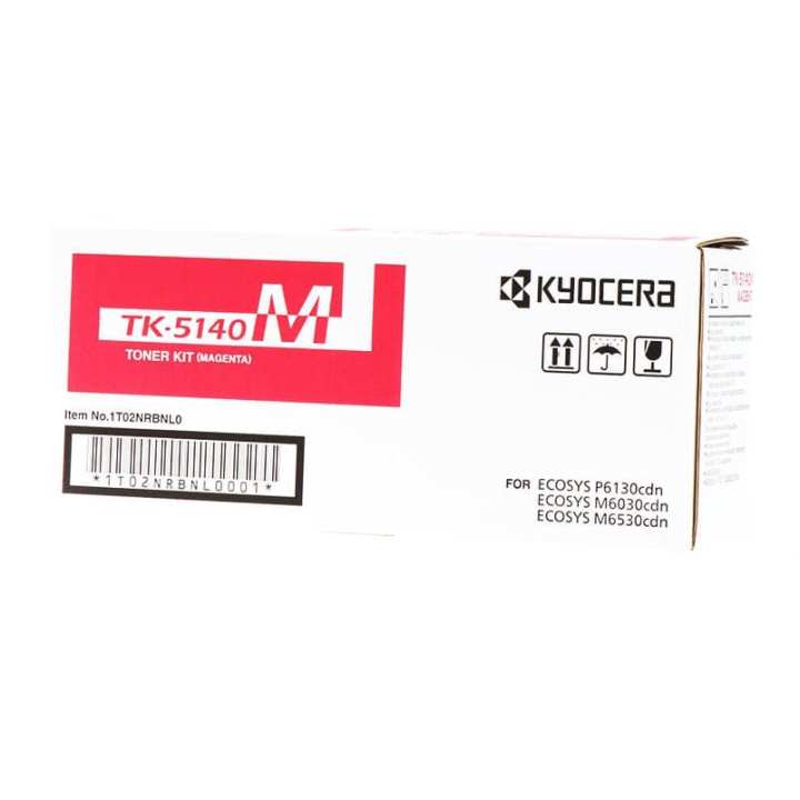 Kyocera Toner 1T02NRBNL0 TK-5140 Magenta i gruppen COMPUTERTILBEHØR / Printere og tilbehør / Blæk og toner / Toner / Kyocera hos TP E-commerce Nordic AB (C32239)