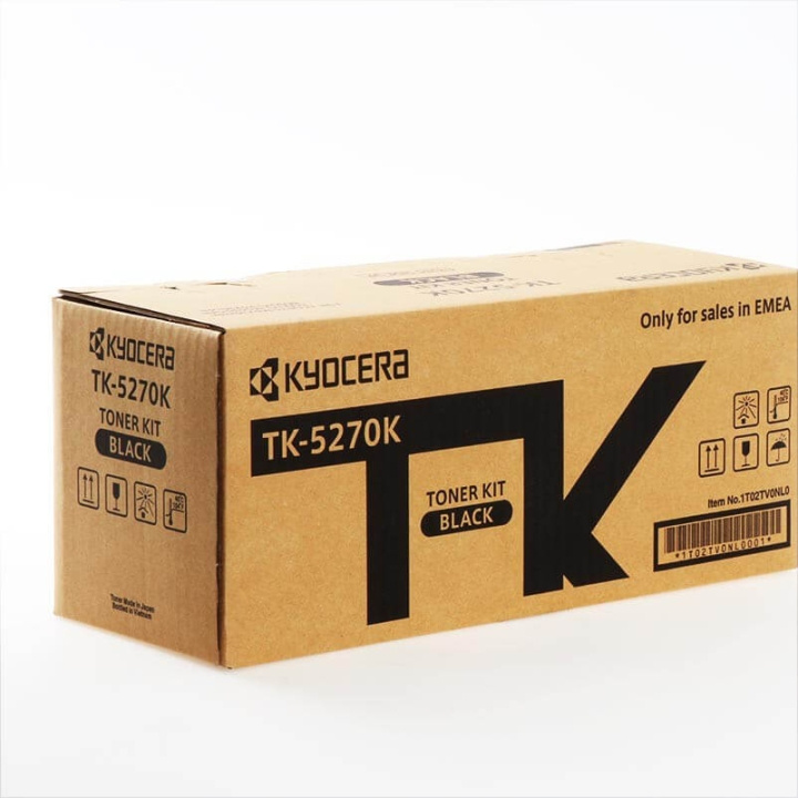 Kyocera Toner 1T02TV0NL0 TK-5270 Sort i gruppen COMPUTERTILBEHØR / Printere og tilbehør / Blæk og toner / Toner / Kyocera hos TP E-commerce Nordic AB (C32256)