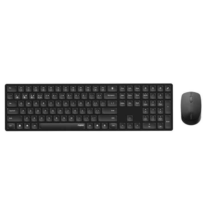 Rapoo Sæt med Keyboard/Mus 8020M Multi-Mode Trådløst Ultratyndt i gruppen COMPUTERTILBEHØR / Mus og tastatur / Tastatur / Ledningsfri hos TP E-commerce Nordic AB (C32263)