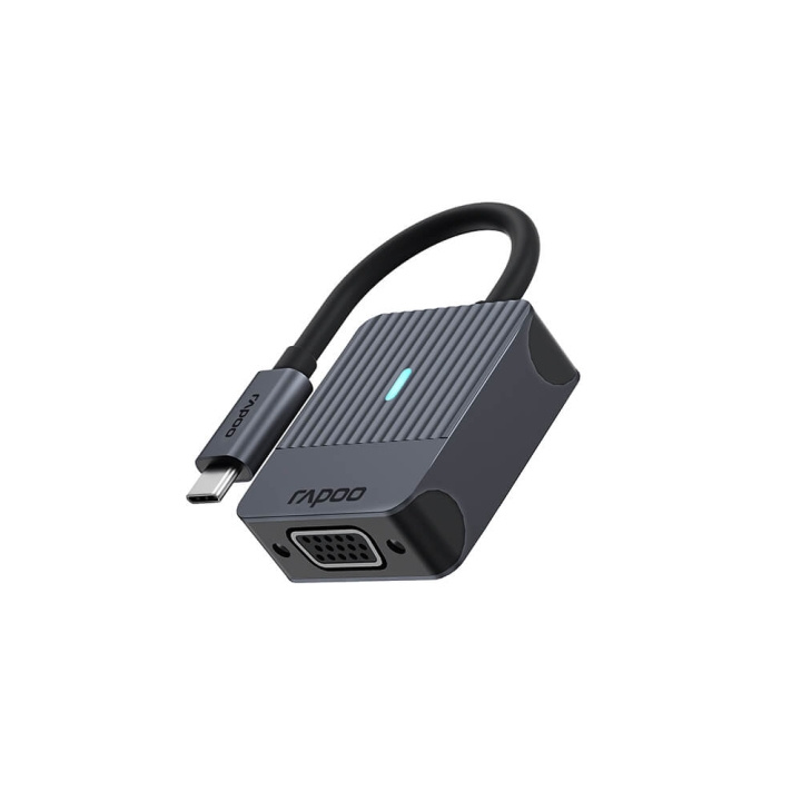 Rapoo Adapter USB-C UCA-1003 USB-C til VGA i gruppen COMPUTERTILBEHØR / Kabler og adaptere / VGA / Adaptere hos TP E-commerce Nordic AB (C32269)