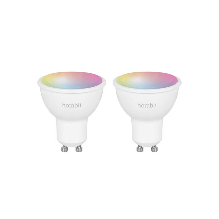 Hombli Smart Spot GU10 5W RGB Promo 2-Pack CCT i gruppen HJEMMEELEKTRONIK / Lys / LED lamper hos TP E-commerce Nordic AB (C32285)