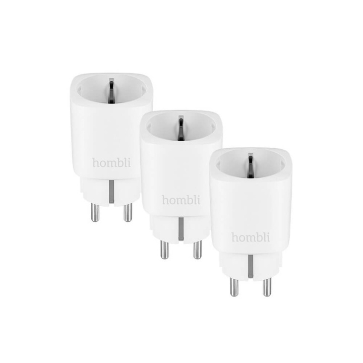Hombli EU Smart Plug Promo Pack 2+1 Hvid i gruppen HJEM, HUS & HAVE / Smart hjem / Smart plugs hos TP E-commerce Nordic AB (C32305)