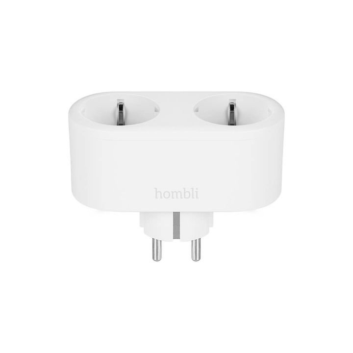 Hombli EU Smart Plug Duo Hvid i gruppen HJEM, HUS & HAVE / Smart hjem / Smart plugs hos TP E-commerce Nordic AB (C32306)