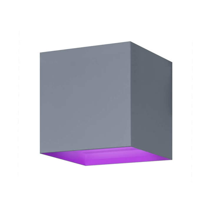 Hombli Outdoor Smart Light Wallmount RGB CCT Grey i gruppen HJEMMEELEKTRONIK / Lys / Væglamper hos TP E-commerce Nordic AB (C32316)
