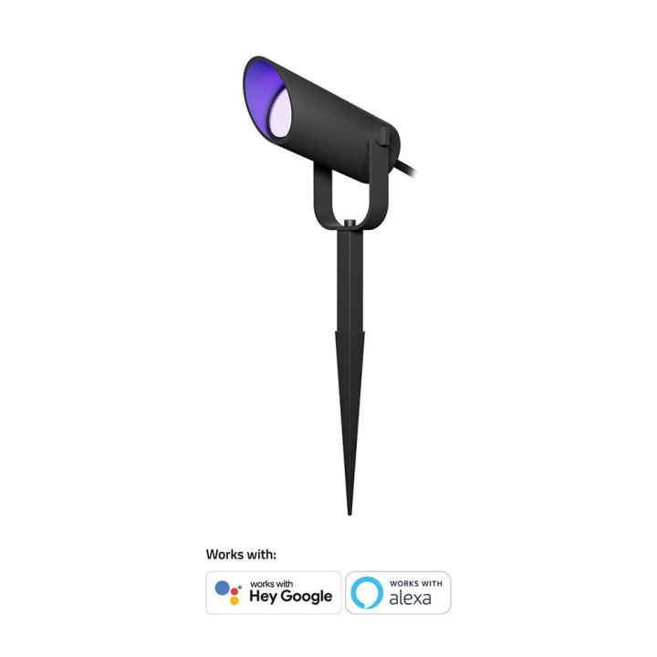 Hombli Smart Spots Udendørs Udvidelse 1-pak RGB CCT Sort i gruppen HJEM, HUS & HAVE / Elektricitet & Belysning / Udendørs belysning / Havebelysning hos TP E-commerce Nordic AB (C32318)
