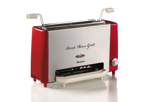 Ariete Vertical Grill, Party Time i gruppen HJEM, HUS & HAVE / Husholdningsapparater / Brødristere & Sandwich Makers / Bordgrill & Raclette hos TP E-commerce Nordic AB (C32376)