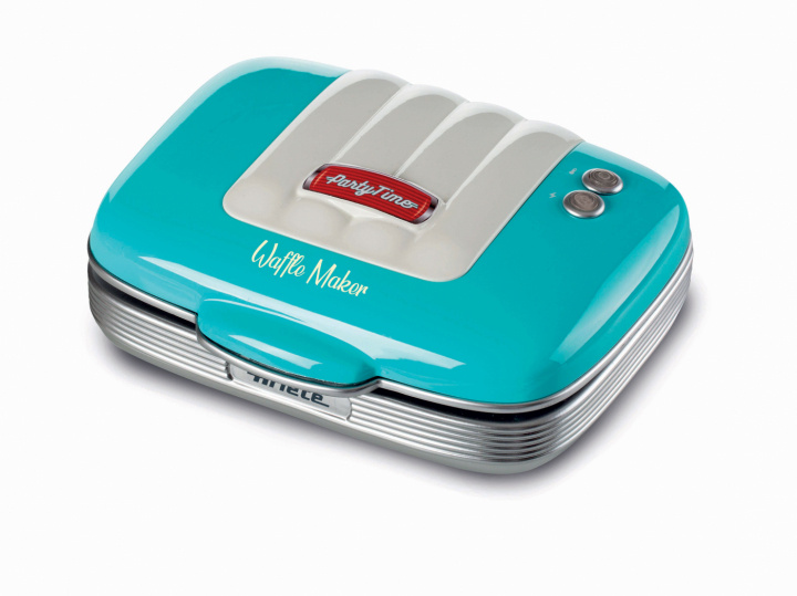 Ariete Party Time waffle maker Blue i gruppen HJEM, HUS & HAVE / Husholdningsapparater / Vaffeljern hos TP E-commerce Nordic AB (C32394)