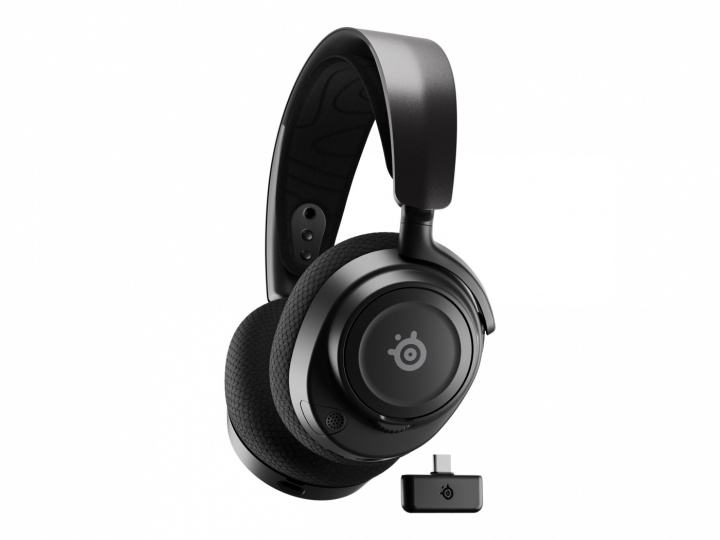 SteelSeries Arctis Nova 7 Trådløs Headset Sort i gruppen COMPUTERTILBEHØR / GAMING / Headset hos TP E-commerce Nordic AB (C32459)