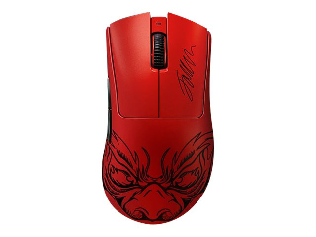 Razer USA Razer DeathAdder V3 Pro Optisk Trådløs Kabling Sort Rød i gruppen COMPUTERTILBEHØR / GAMING / Mus hos TP E-commerce Nordic AB (C32465)
