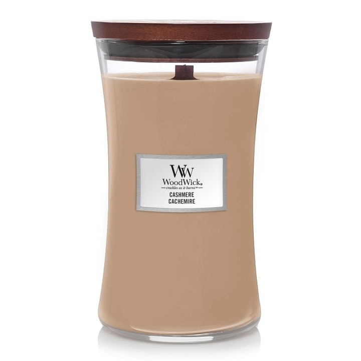 WoodWick Large - Cashmere i gruppen SKØNHED & HELSE / Duft & Parfume / Øvrig duft / Duftlys hos TP E-commerce Nordic AB (C32517)