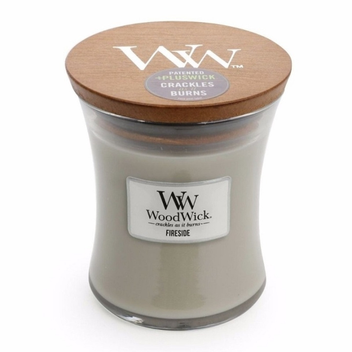 WoodWick Medium - Fireside i gruppen SKØNHED & HELSE / Duft & Parfume / Øvrig duft / Duftlys hos TP E-commerce Nordic AB (C32521)
