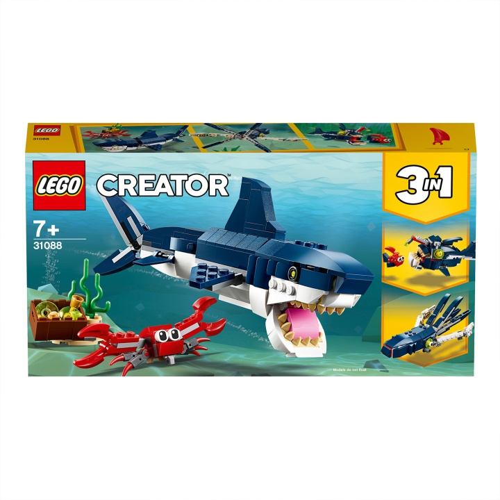 LEGO Creator 31088 - Deep Sea Creatures i gruppen LEGETØJ, BØRN & BABY / Legetøj / Bygge legesager / Lego hos TP E-commerce Nordic AB (C32716)