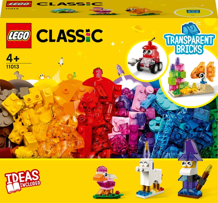 LEGO Classic 11013 - Creative Transparent Bricks i gruppen LEGETØJ, BØRN & BABY / Legetøj / Bygge legesager / Lego hos TP E-commerce Nordic AB (C32722)
