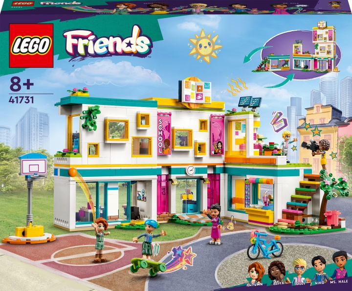 LEGO Friends 41731 - Heartlakes internationella skola i gruppen LEGETØJ, BØRN & BABY / Legetøj / Bygge legesager / Lego hos TP E-commerce Nordic AB (C32757)