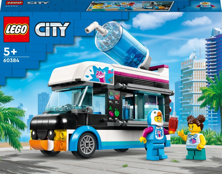 LEGO City Great Vehicles 60384 - Penguin Slushy Van i gruppen LEGETØJ, BØRN & BABY / Legetøj / Bygge legesager / Lego hos TP E-commerce Nordic AB (C32769)
