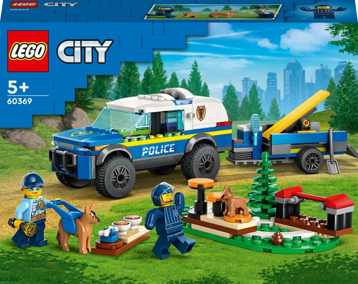 LEGO City Police 60369 - Mobile Police Dog Training i gruppen LEGETØJ, BØRN & BABY / Legetøj / Bygge legesager / Lego hos TP E-commerce Nordic AB (C32772)