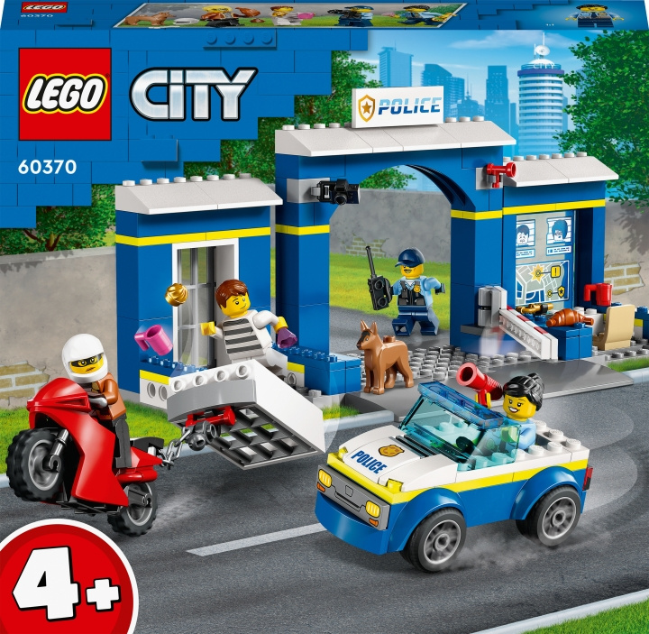 LEGO City Police 60370 - Police Station Chase i gruppen LEGETØJ, BØRN & BABY / Legetøj / Bygge legesager / Lego hos TP E-commerce Nordic AB (C32773)