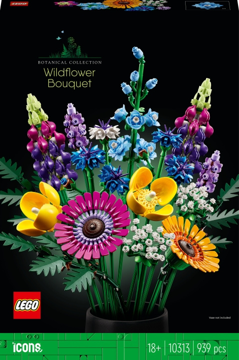 LEGO Botanical 10313 - Wildflower Bouquet i gruppen LEGETØJ, BØRN & BABY / Legetøj / Bygge legesager / Lego hos TP E-commerce Nordic AB (C32776)