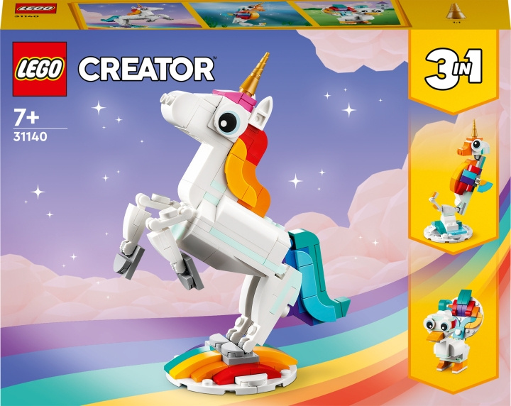 LEGO Creator 31140 - Magical Unicorn i gruppen LEGETØJ, BØRN & BABY / Legetøj / Bygge legesager / Lego hos TP E-commerce Nordic AB (C32781)