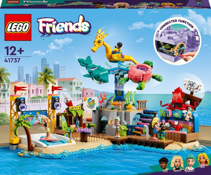 LEGO Friends 41737 - Strandtivoli i gruppen LEGETØJ, BØRN & BABY / Legetøj / Bygge legesager / Lego hos TP E-commerce Nordic AB (C32789)