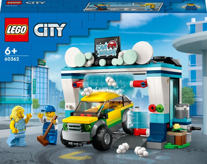 LEGO City My City 60362 - Car Wash i gruppen LEGETØJ, BØRN & BABY / Legetøj / Bygge legesager / Lego hos TP E-commerce Nordic AB (C32798)