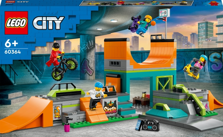 LEGO City My City 60364 - Street Skate Park i gruppen LEGETØJ, BØRN & BABY / Legetøj / Bygge legesager / Lego hos TP E-commerce Nordic AB (C32800)