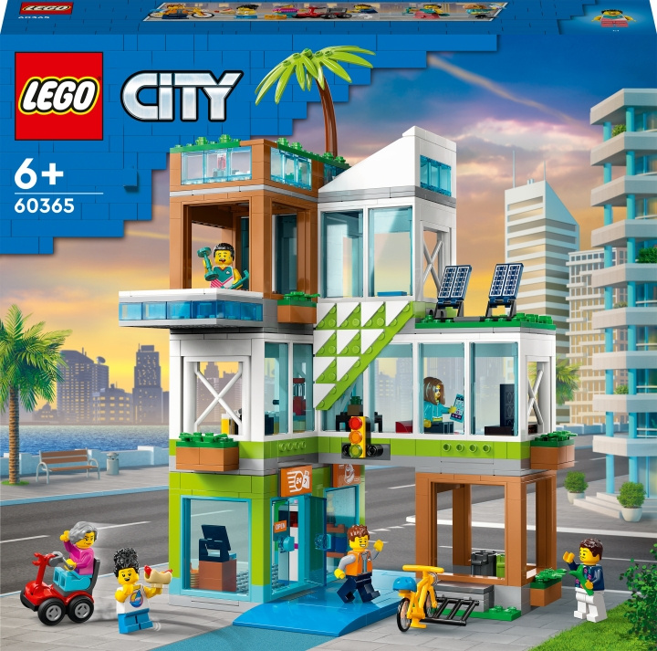 LEGO City My City 60365 - Apartment Building i gruppen LEGETØJ, BØRN & BABY / Legetøj / Bygge legesager / Lego hos TP E-commerce Nordic AB (C32801)