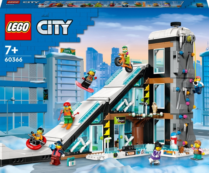 LEGO City My City 60366 - Ski and Climbing Center i gruppen LEGETØJ, BØRN & BABY / Legetøj / Bygge legesager / Lego hos TP E-commerce Nordic AB (C32802)