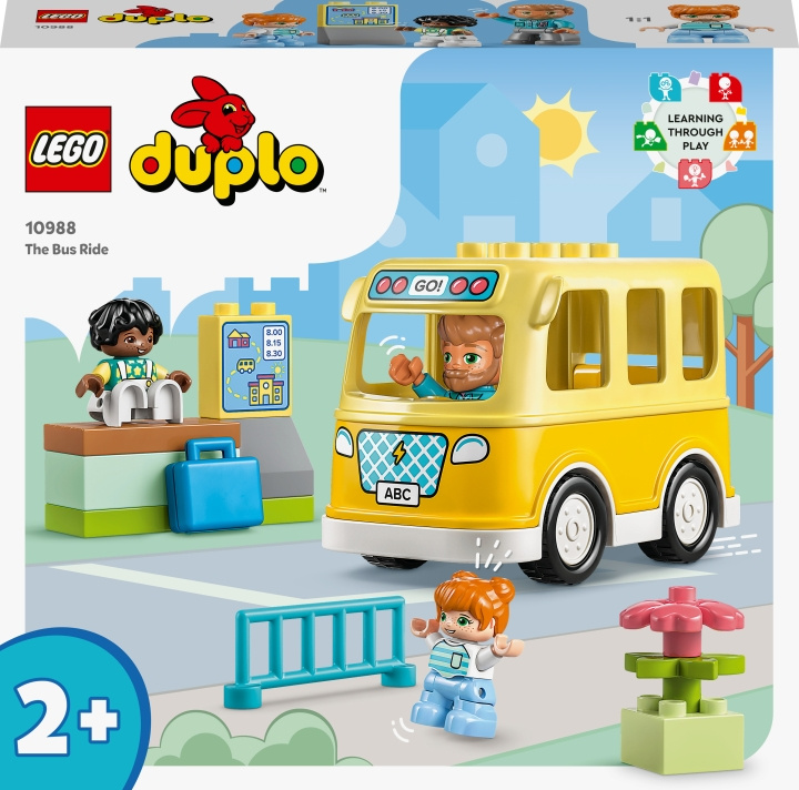 LEGO DUPLO Town 10988 - Bussresan i gruppen LEGETØJ, BØRN & BABY / Legetøj / Bygge legesager / Lego hos TP E-commerce Nordic AB (C32804)
