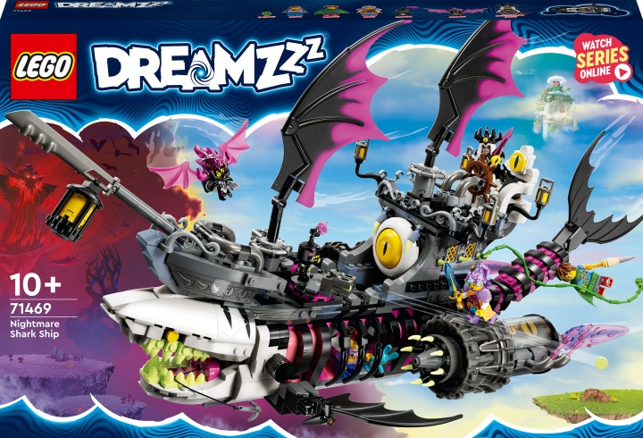 LEGO DREAMZzz 71469 - Nightmare Shark Ship i gruppen LEGETØJ, BØRN & BABY / Legetøj / Bygge legesager / Lego hos TP E-commerce Nordic AB (C32809)